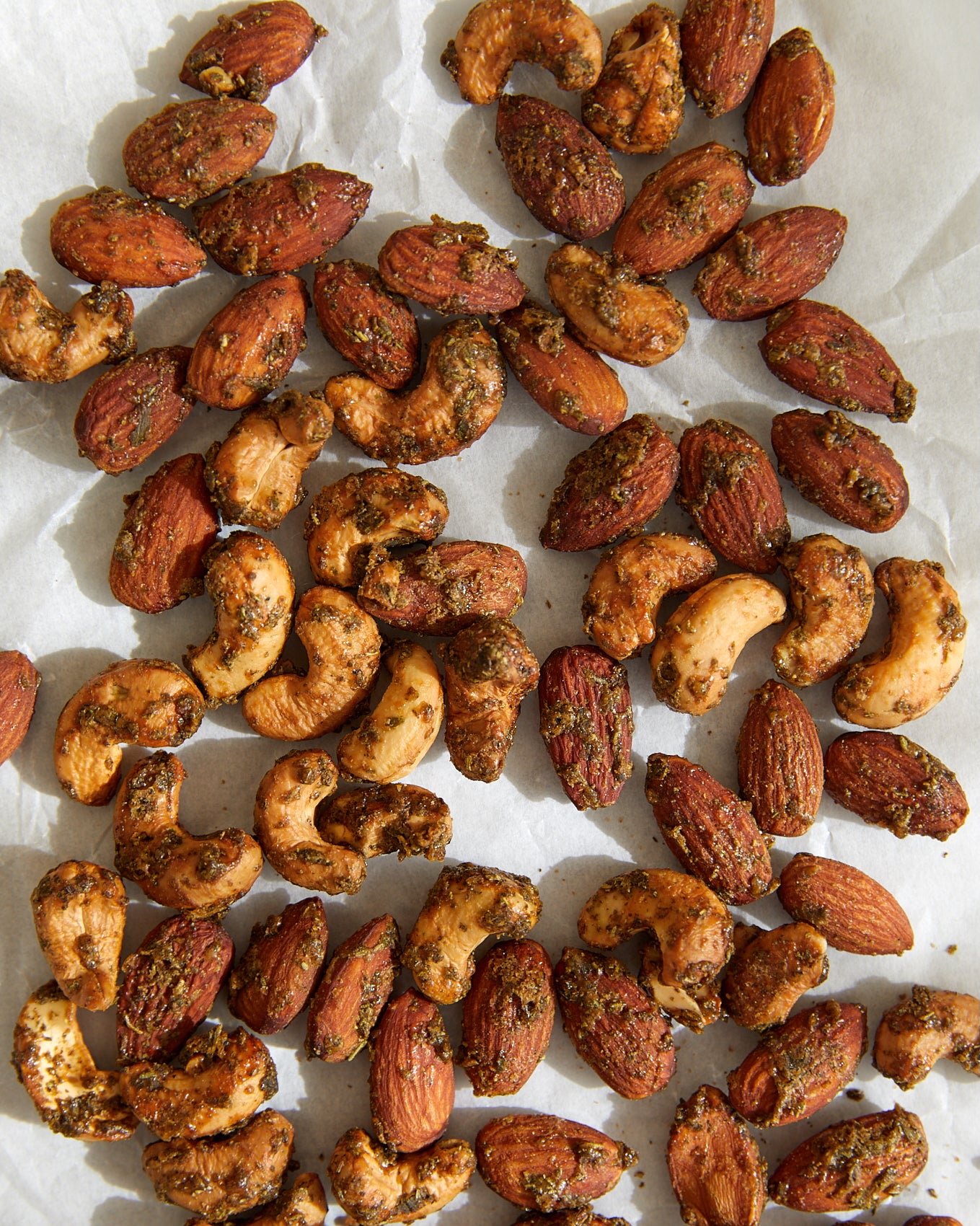Wild Garlic Roasted Nuts