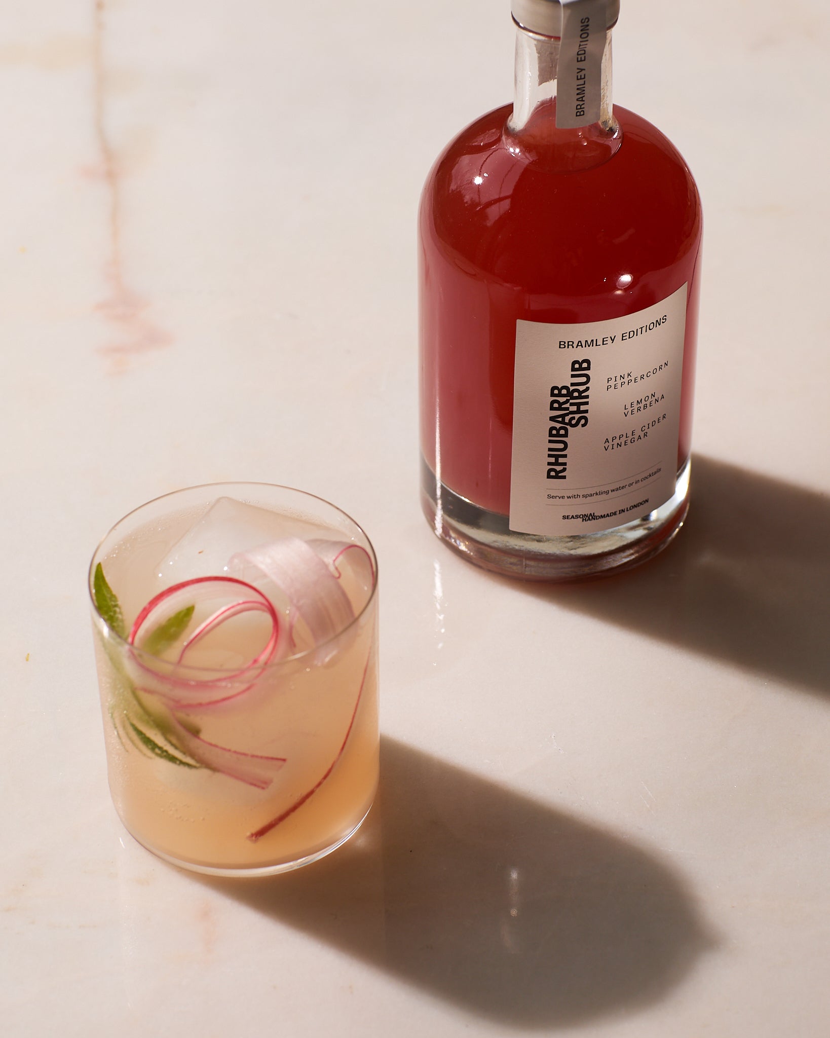 Rhubarb Shrub