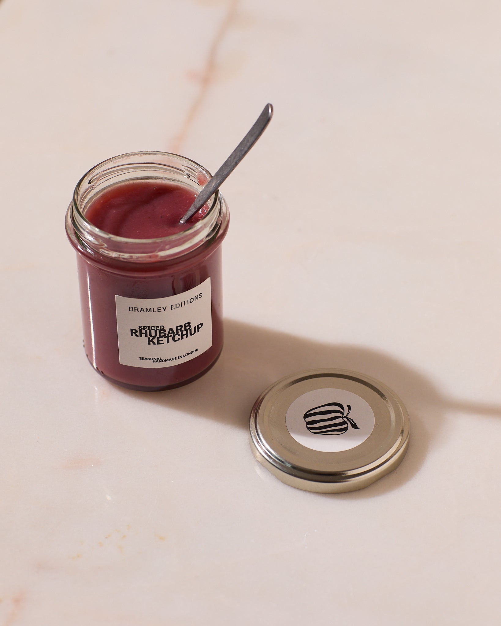 Spiced Rhubarb Ketchup